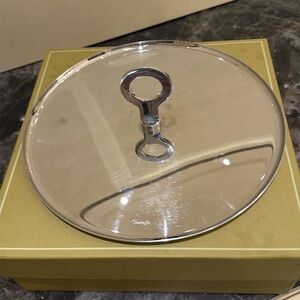 Christofle plate brand new in its original packaging and box
